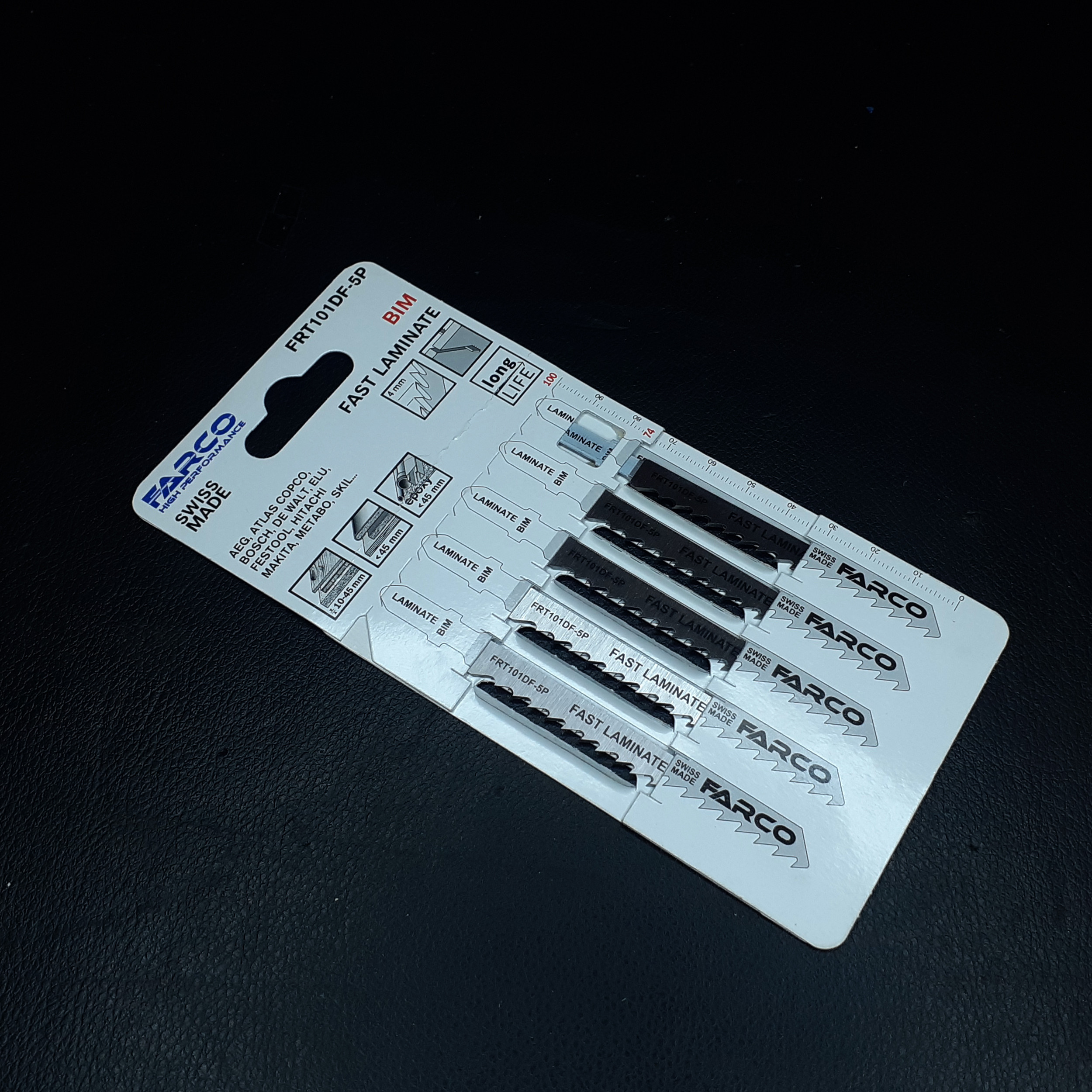 تیغه اره عمودبر فارکو مدل FRT101Df-5P مجموعه 5 عددی