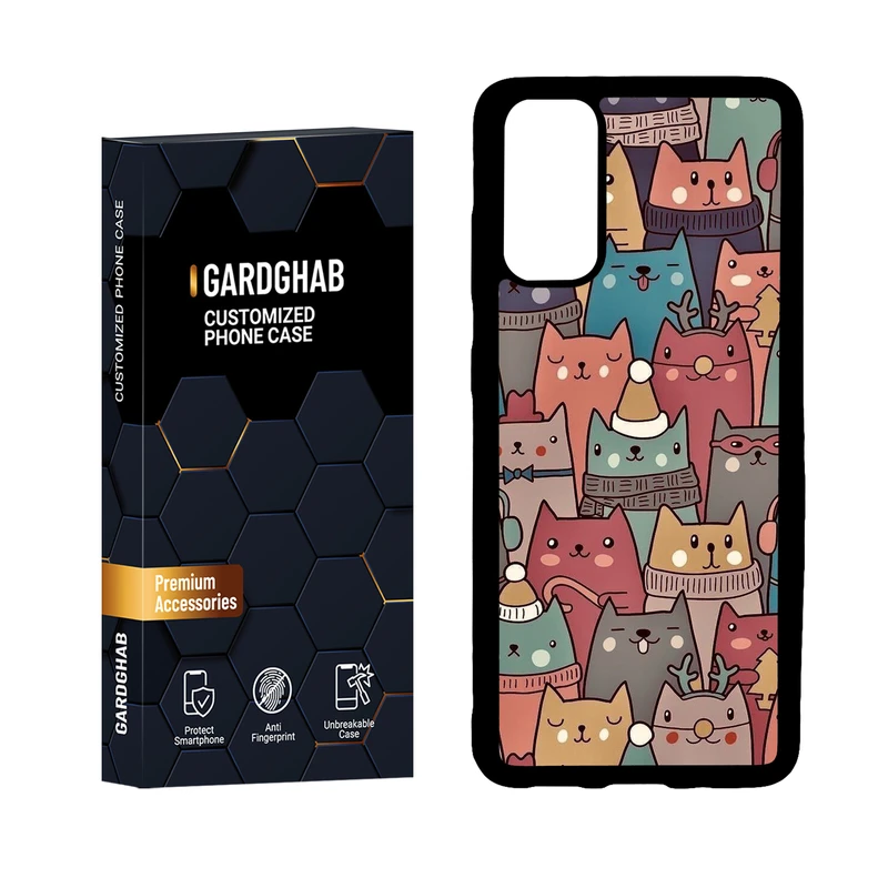 کاور گارد قاب مدل دور ژله ای فانتزی مناسب برای گوشی موبایل سامسونگ Galaxy S20