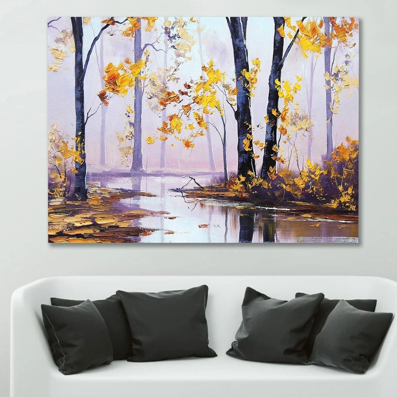 تابلو شاسی گالری استاربوی طرح پاییز مدل Amazing 429