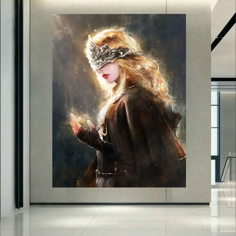 تابلو بوم طرح گیم مدل Dark Souls3 کد AR2337