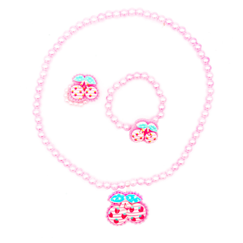 نیم ست بچه گانه طرح گیلاس کد 213013