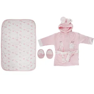 ست 3 تکه حوله نوزادی ببسی مدل 189