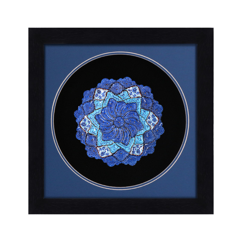 قاب بشقاب میناکاری مدیچی مدل MPF-Raman-1003