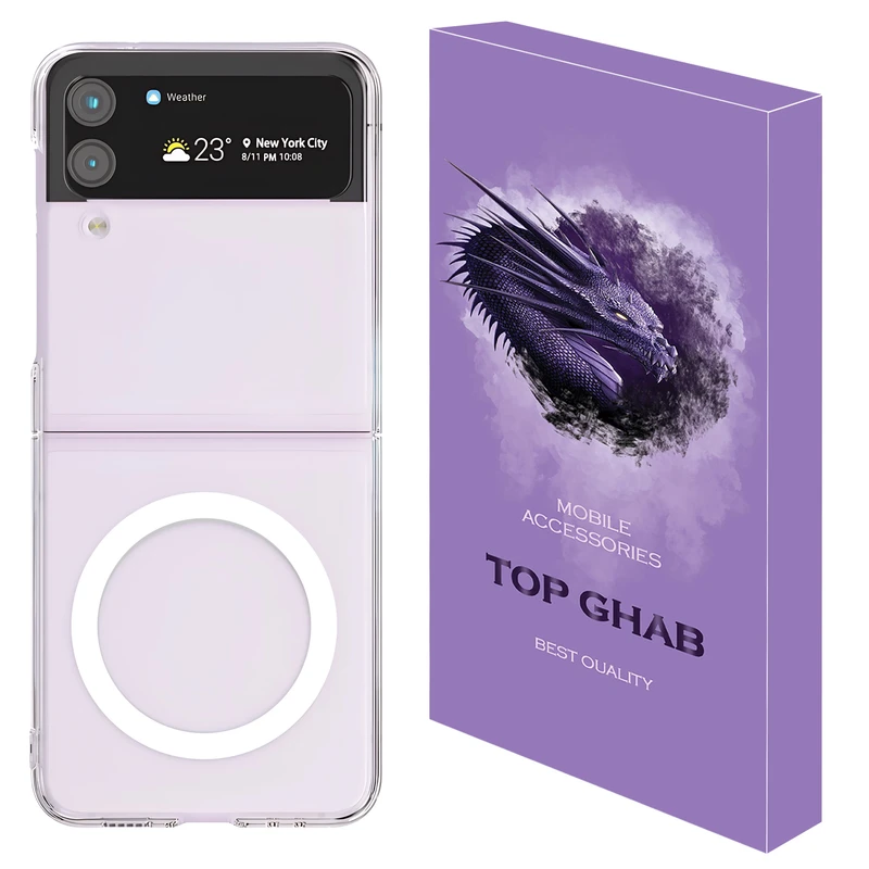 کاور تاپ قاب مدل MGSAFE مناسب برای گوشی موبایل سامسونگ Z Flip4 