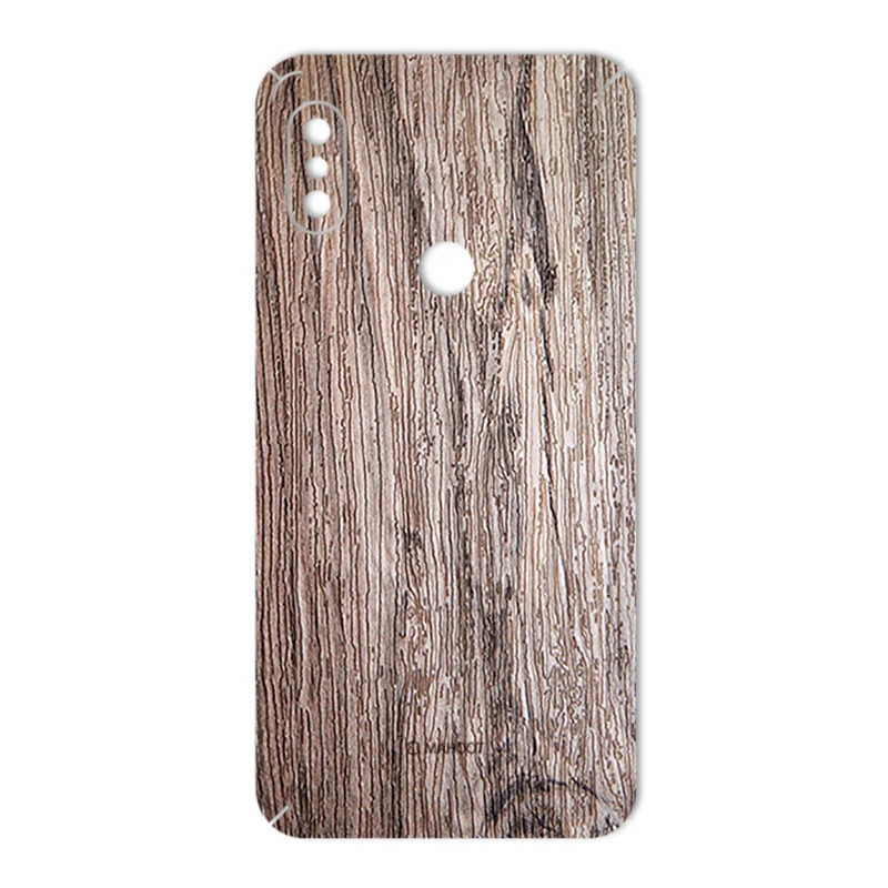 برچسب پوششی ماهوت مدل Walnut Texture مناسب برای گوشی XIAOMI REDMI NOTE 6 PRO