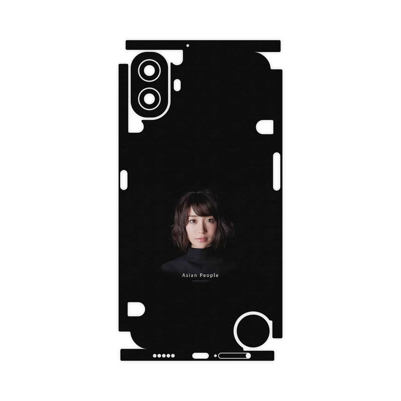 برچسب پوششی ماهوت مدل Portrait of an Asian Woman-FullSkin مناسب برای گوشی موبایل ناتینگ CMF Phone 1