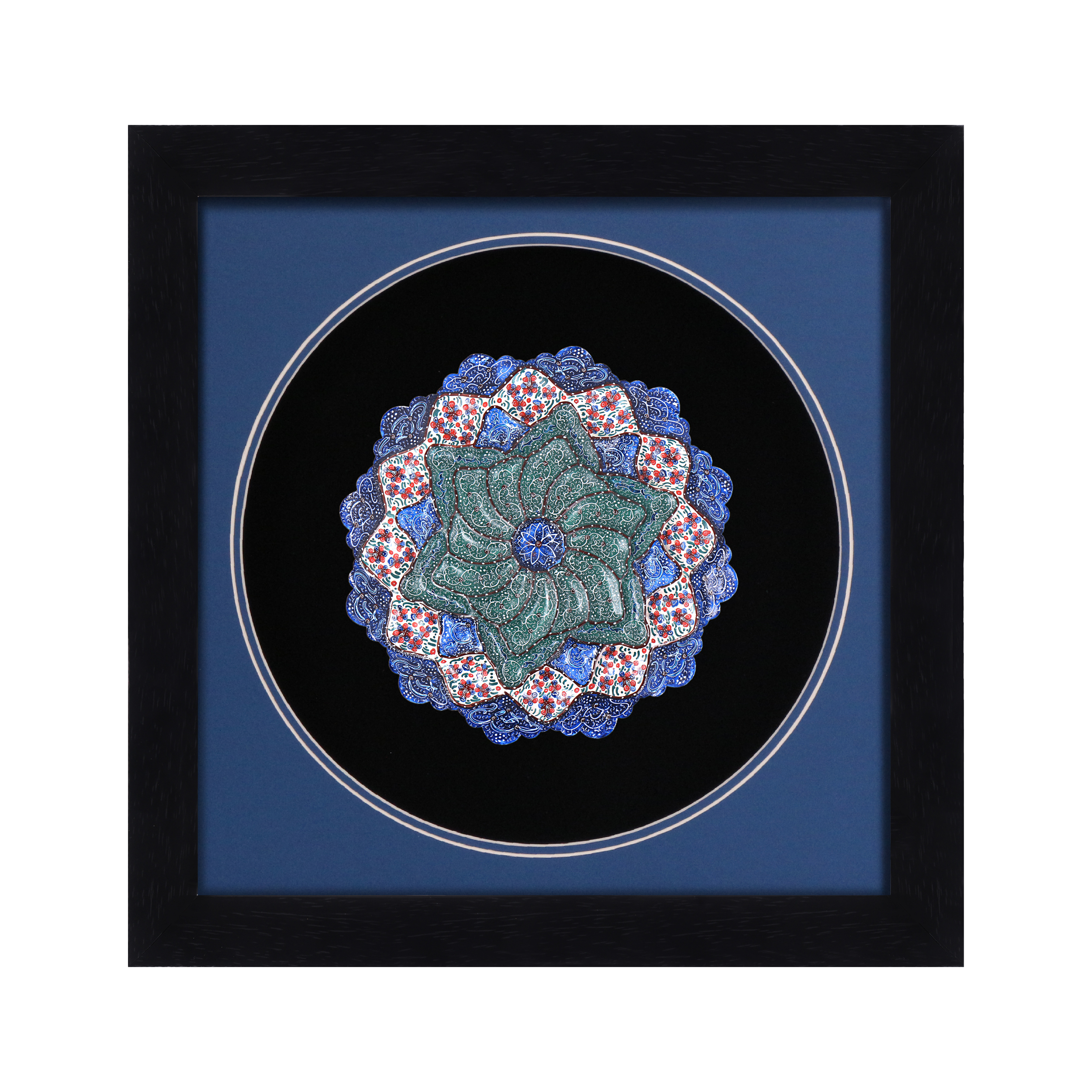 قاب بشقاب میناکاری مدیچی مدل MPF-Raman-1010