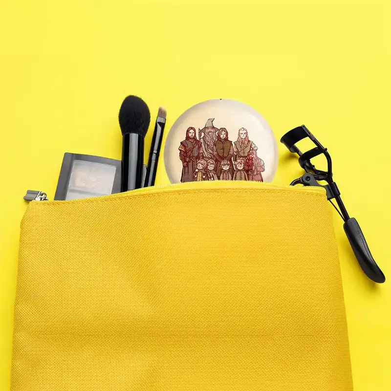 آینه جیبی خندالو طرح ارباب حلقه ها کد 4756