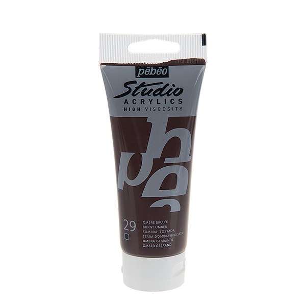 رنگ اکریلیک استدیو پ ب او - ظرفیت 100 میلی لیتر - کد رنگ 29