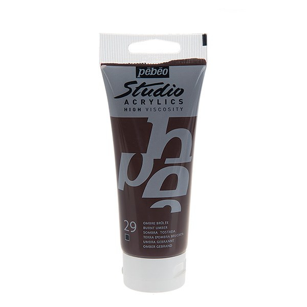 رنگ اکریلیک استدیو پ ب او - ظرفیت 100 میلی لیتر - کد رنگ 29