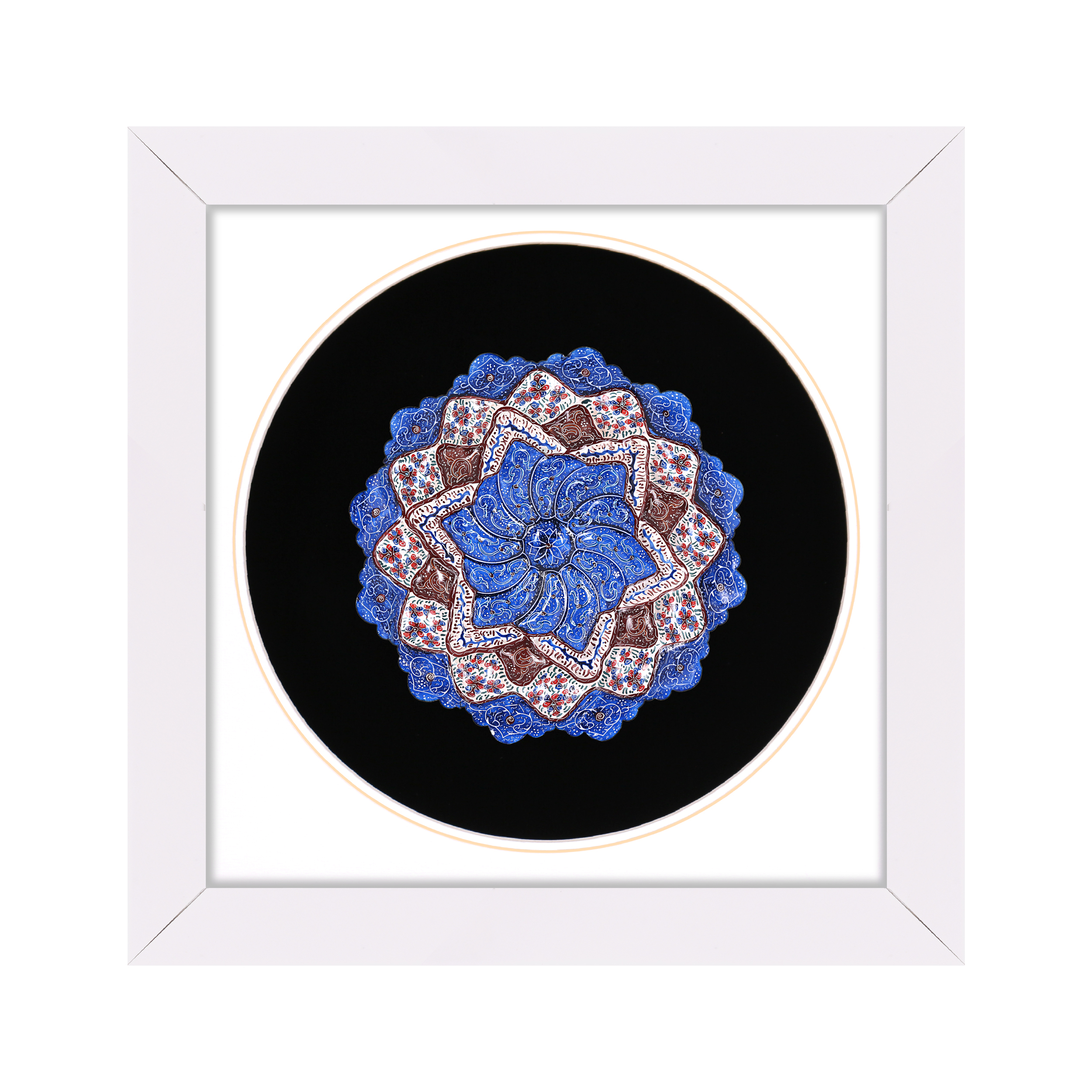 قاب بشقاب میناکاری مدیچی مدل MPF-Raman-1015