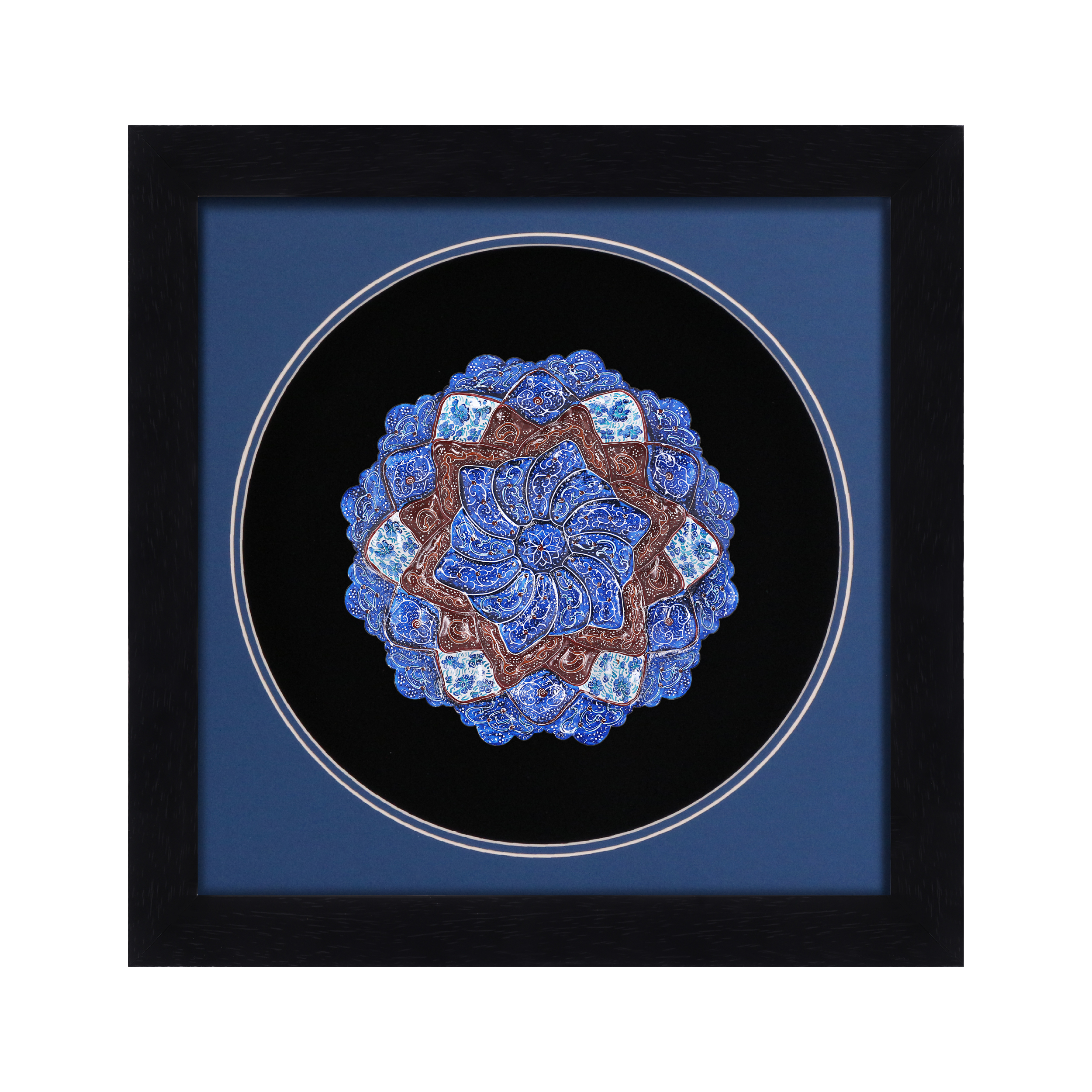 قاب بشقاب میناکاری مدیچی مدل MPF-Raman-1016