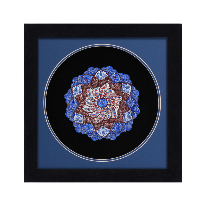 قاب بشقاب میناکاری مدیچی مدل MPF-Raman-1018