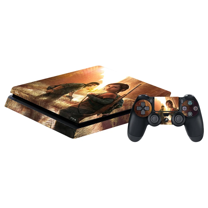 برچسب پلی استیشن 4 اسلیم طرح Last of us-01