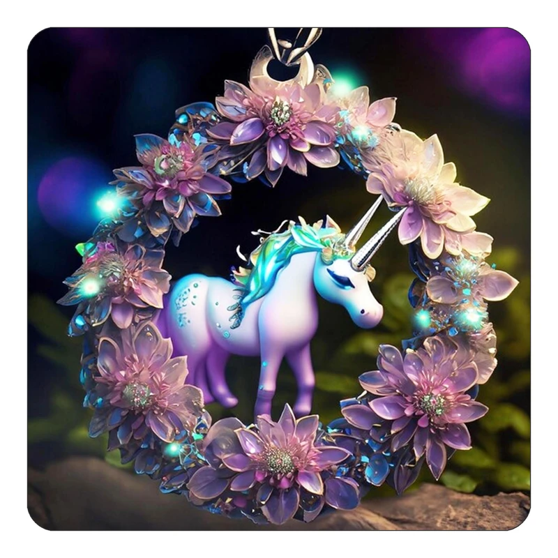 مگنت کاکتی طرح اسب تک شاخ و یونیکورن مدل mp31050