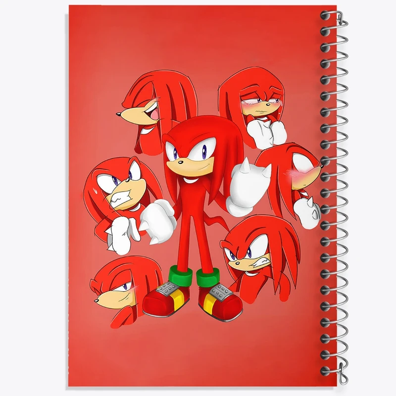 دفتر مشق 100 برگ خندالو طرح سونیک (Sonic) کد F2144