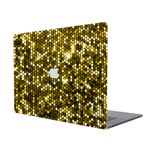 برچسب تزئینی مدل GLD کد 126مناسب برای مک بوک پرو 15 اینچ