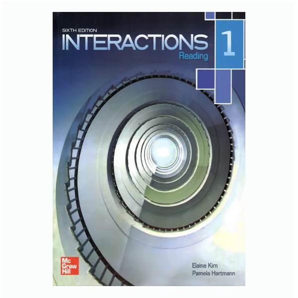 کتاب Interactions reading 1 sixth edition اثر Elaine Kirn and Pamela Hartmann انتشارات مکگرا هیل
