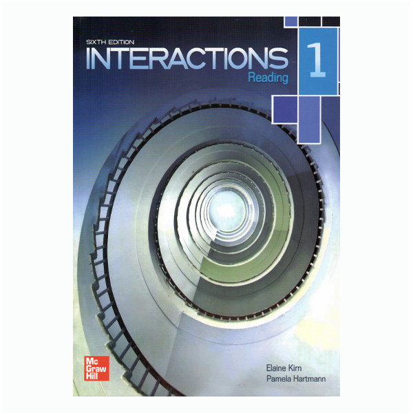 کتاب Interactions reading 1 sixth edition اثر Elaine Kirn and Pamela Hartmann انتشارات مکگرا هیل کتاب Interactions reading 1 sixth edition اثر Elaine Kirn and Pamela Hartmann انتشارات مکگرا هیل