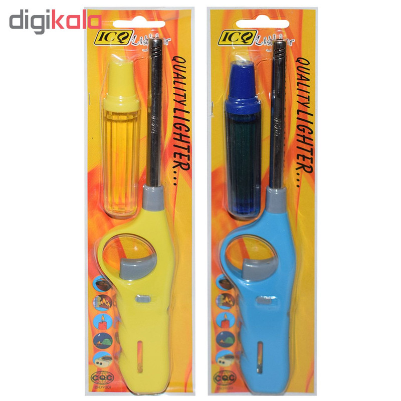 فندک آشپزخانه آی سی کیو مدل XHG8857 مجموعه 2 عددی