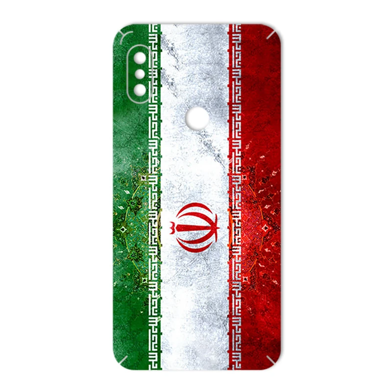 برچسب پوششی ماهوت مدل IRAN-flag Design مناسب برای گوشی  XIAOMI REDMI NOTE 6 PRO