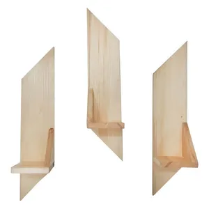 شلف دیواری مدل HR2 مجموعه 3 عددی