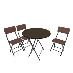 میز و صندلی ناهارخوری سه نفره میزیمو مدل خاطره کد 9902