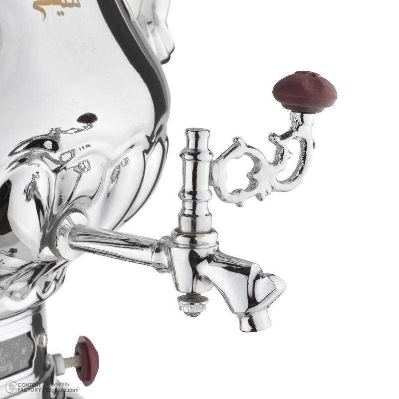 سماور گازی گروه صنعتی برادران سیفی مدل شایسته 8 ترموکوپل دار گنجایش 8 لیتر