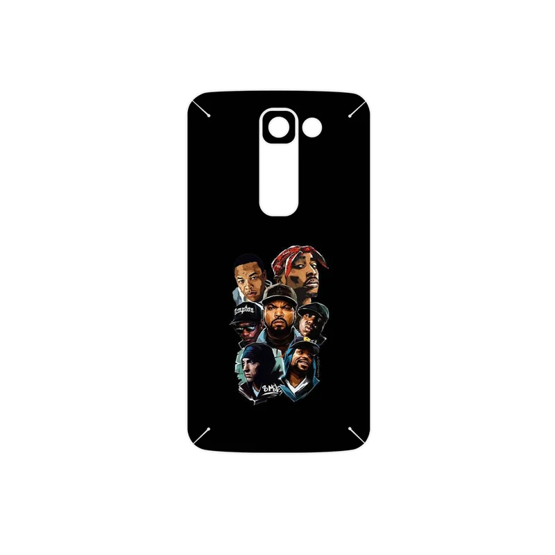 برچسب پوششی ماهوت مدل Great Rappers Digital Art مناسب برای گوشی موبایل ال جی G2 mini
