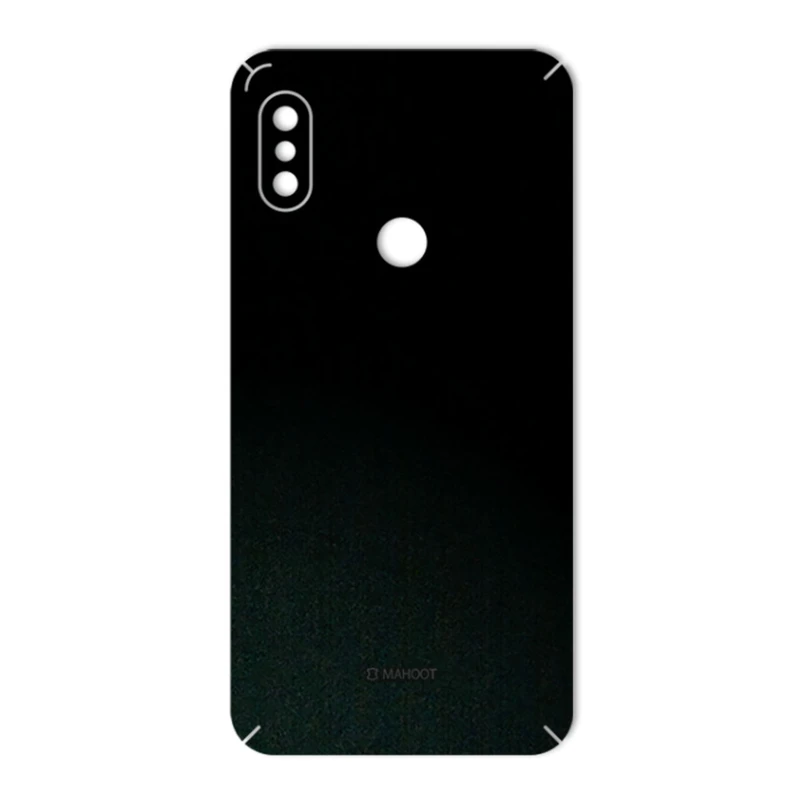برچسب پوششی ماهوت مدل Black-suede Special مناسب برای گوشی XIAOMI REDMI NOTE 6 PRO