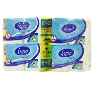 دستمال توالت مرحبا مدل MAR_2GHOL بسته 8 عددی