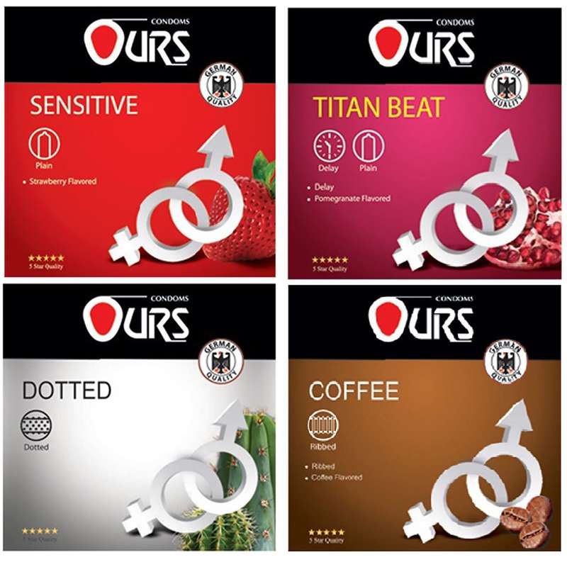 پک کاندوم اورز مدل S-Plus4 چهار بسته سه عددی