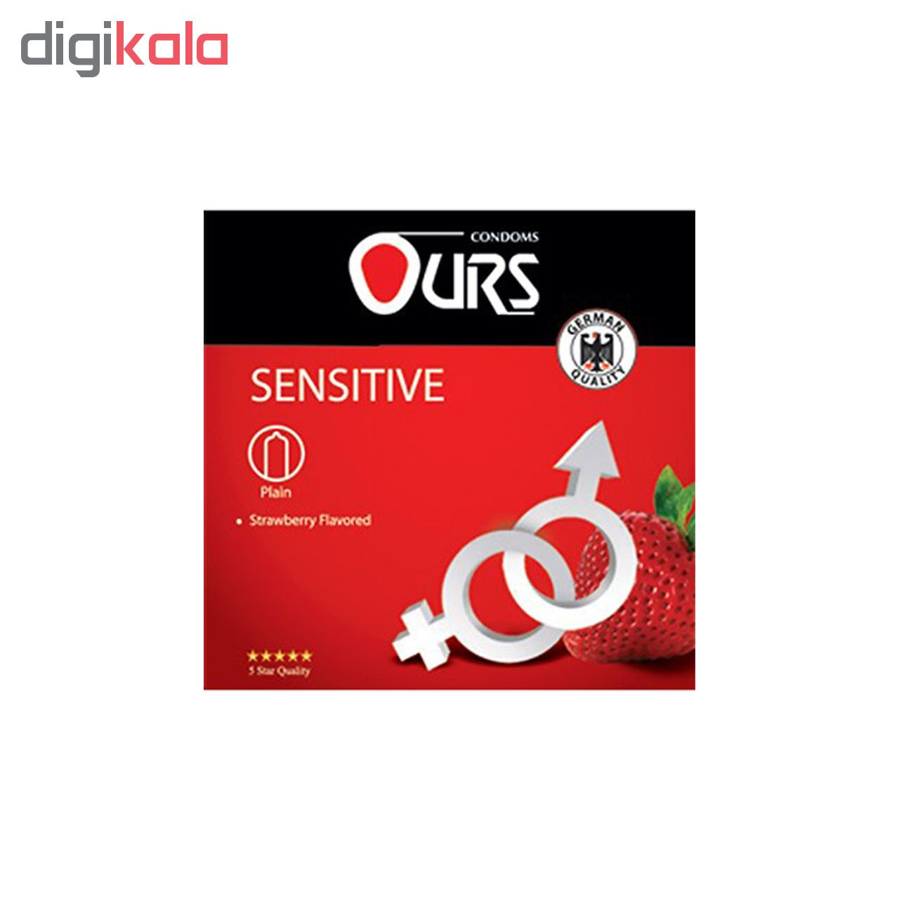 پک کاندوم اورز مدل S-Plus4 چهار بسته سه عددی