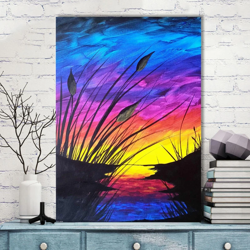 تابلو شاسی گالری استاربوی طرح طبیعت مدل Amazing 474