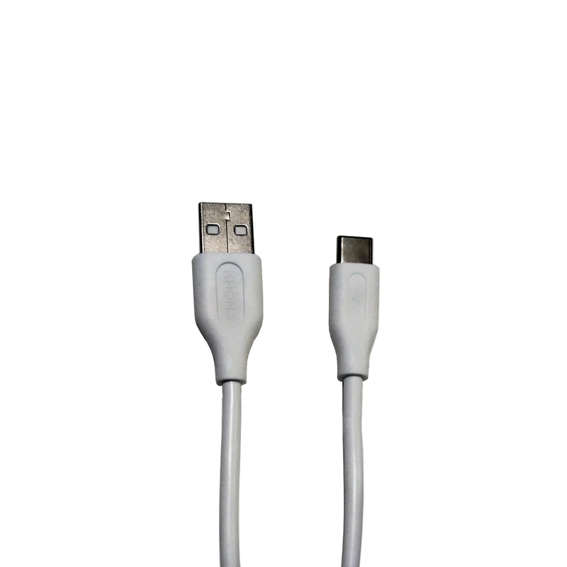 کابل تبدیل USB به USB-C خنجی مدل KH-C105 طول 1 متر