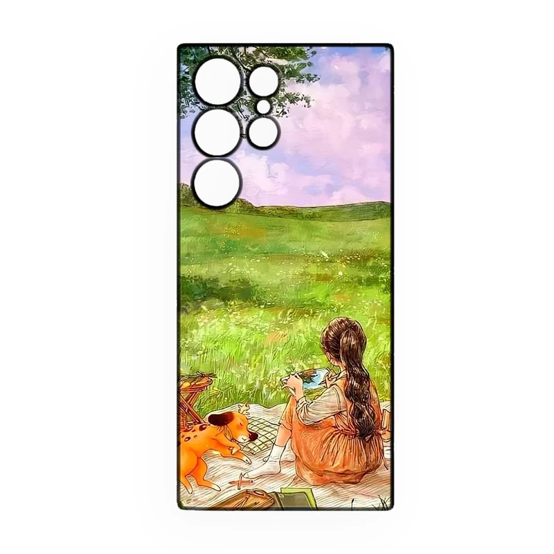 کاور طرح دخترانه کد 273 مناسب برای گوشی موبایل سامسونگ Galaxy S23 Ultra