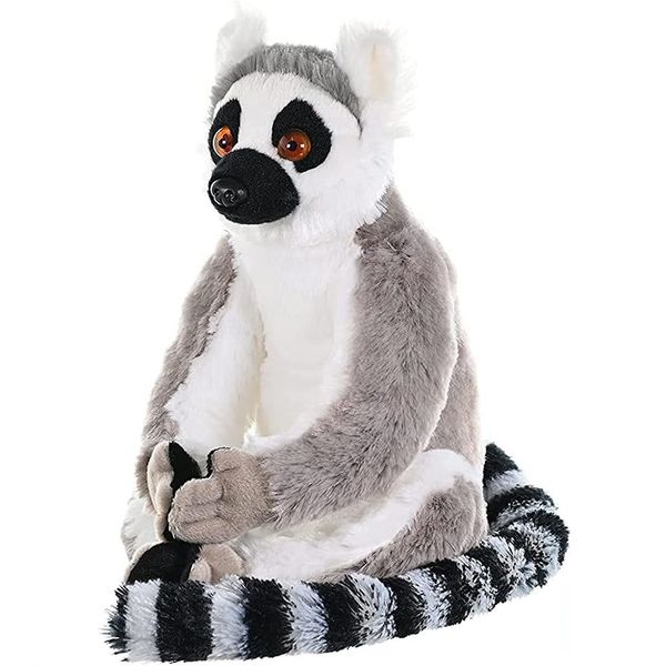 عروسک طرح میمون لمور مدل Wild Republic Ring Tailed Lemur کد SZ11/721 طول 27 سانتی‌متر