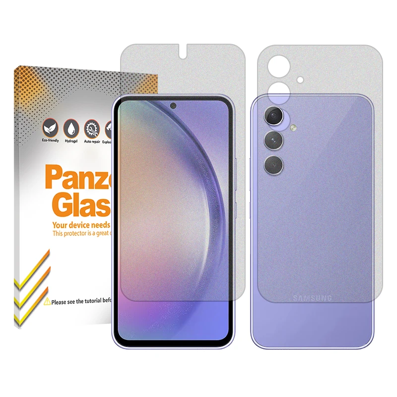 محافظ صفحه نمایش مات پنزر گلس مدل Resistant مناسب برای گوشی موبایل سامسونگ Galaxy A54 به همراه محافظ پشت گوشی