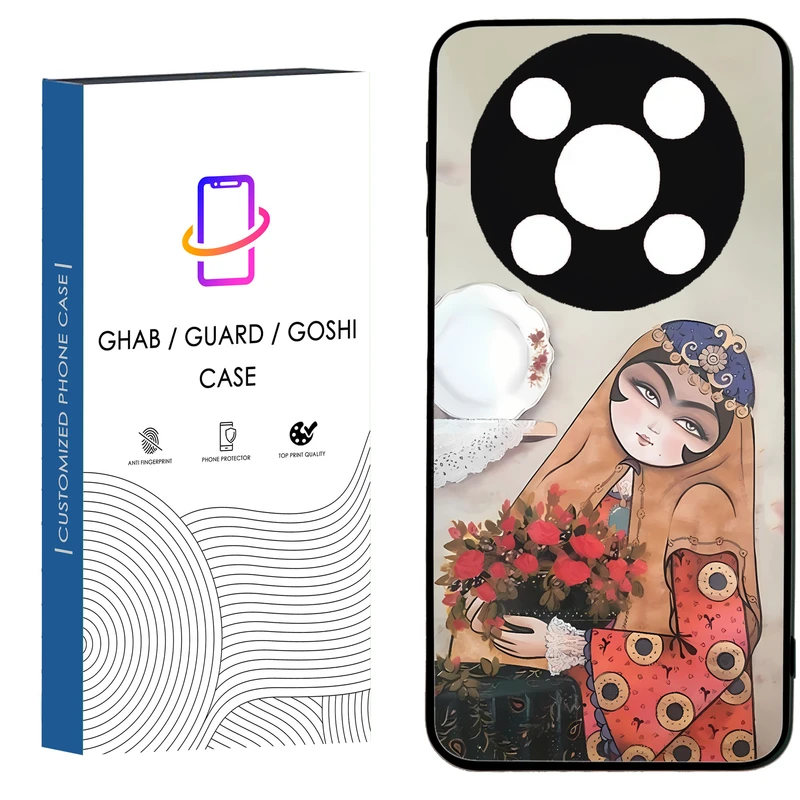 کاور قاب گارد گوشی طرح دخترانه کد 62 - TPU مناسب برای گوشی موبایل وکال V2 / V2 Lite