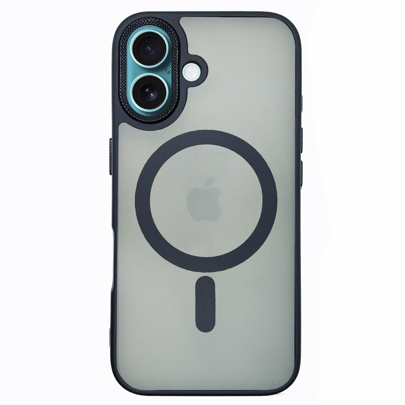 کاور گوف مدل Silicone Half Metal مناسب برای گوشی موبایل اپل iPhone 16 