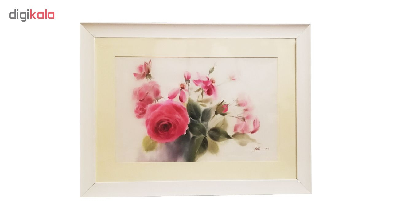 تابلو نقاشی آبرنگ طرح گل کد MRK1 