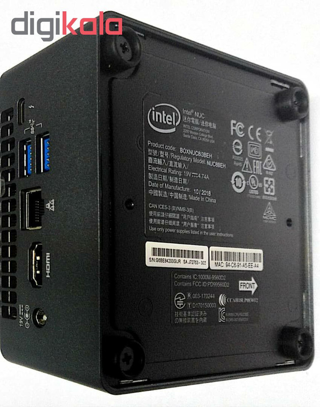 کامپیوتر کوچک اینتل NUC8i3BEH-E