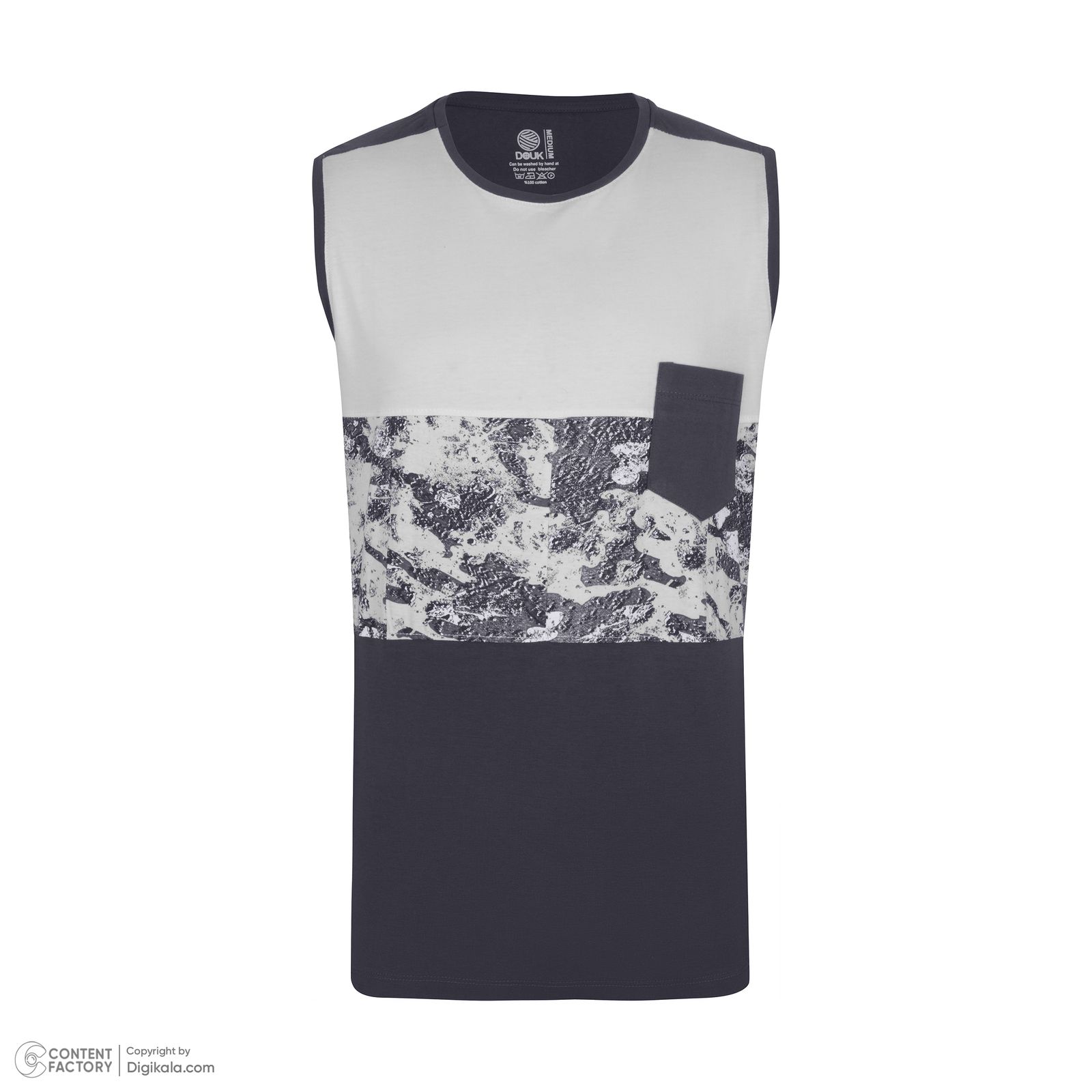 تاپ مردانه سون پون مدل M250 رنگ دودی -  - 2