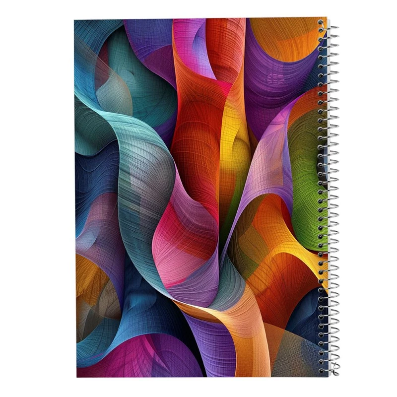 دفتر ژورنال نویسی 50 برگ مدوپد مدل نقطه ای طرح اشکال فانتزی کد DF16242