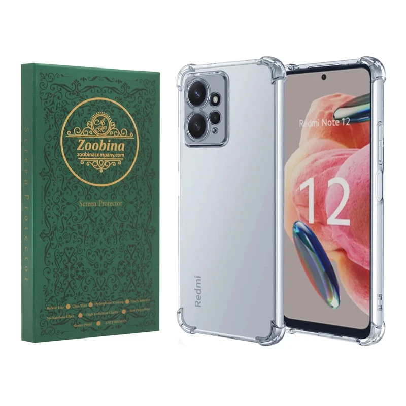  کاور زوبینا مدل Bort مناسب برای گوشی موبایل شیائومی Redmi Note 12 4G 
