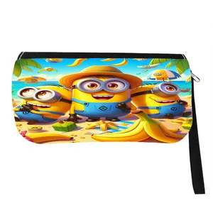 جامدادی پاد آفرین مدل کارتونی طرح مینیون های بازیگوش کد p716