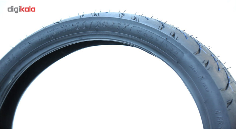 تایر موتورسیکلت ایران یاسا مدل 17-80/90