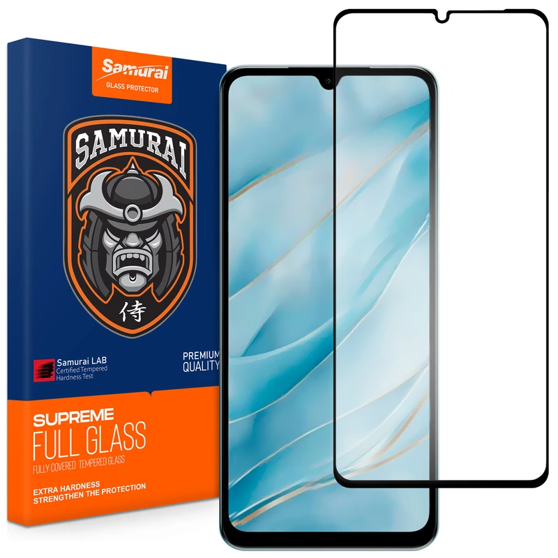 محافظ صفحه نمایش سامورایی مدل ovglass مناسب برای گوشی موبایل شیائومی Poco C75 / Poco C71 