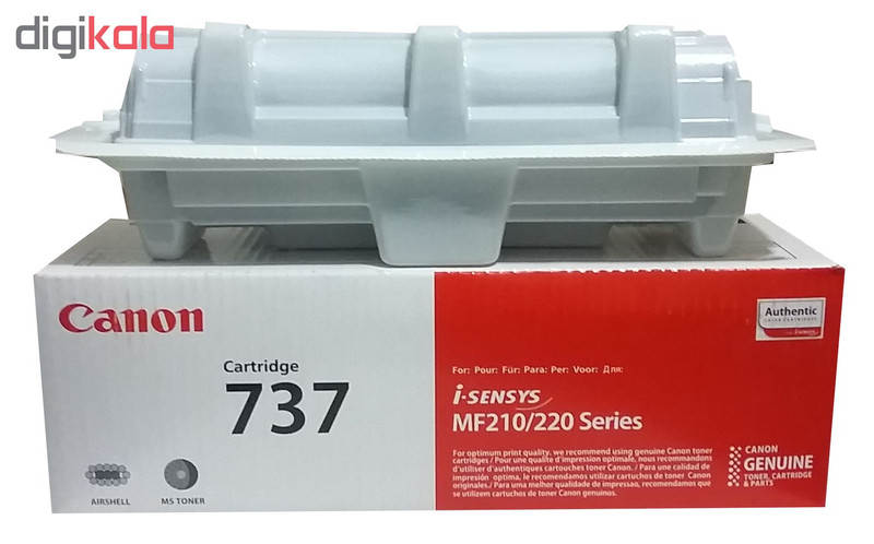 تونر مشکی مدل 737 ( کارتن شیرینک شده)