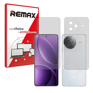 Remax Hydrogel model Matte Screen Protector for Xiaomi Redmi K80 Pro mobile phone along with the back protector